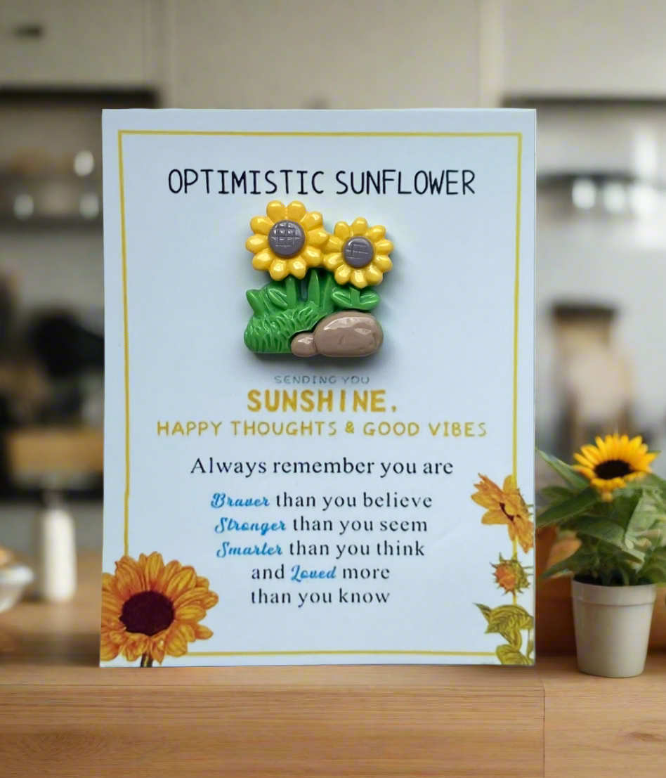 🌻 Optimistic Sunflower Pocket Hug