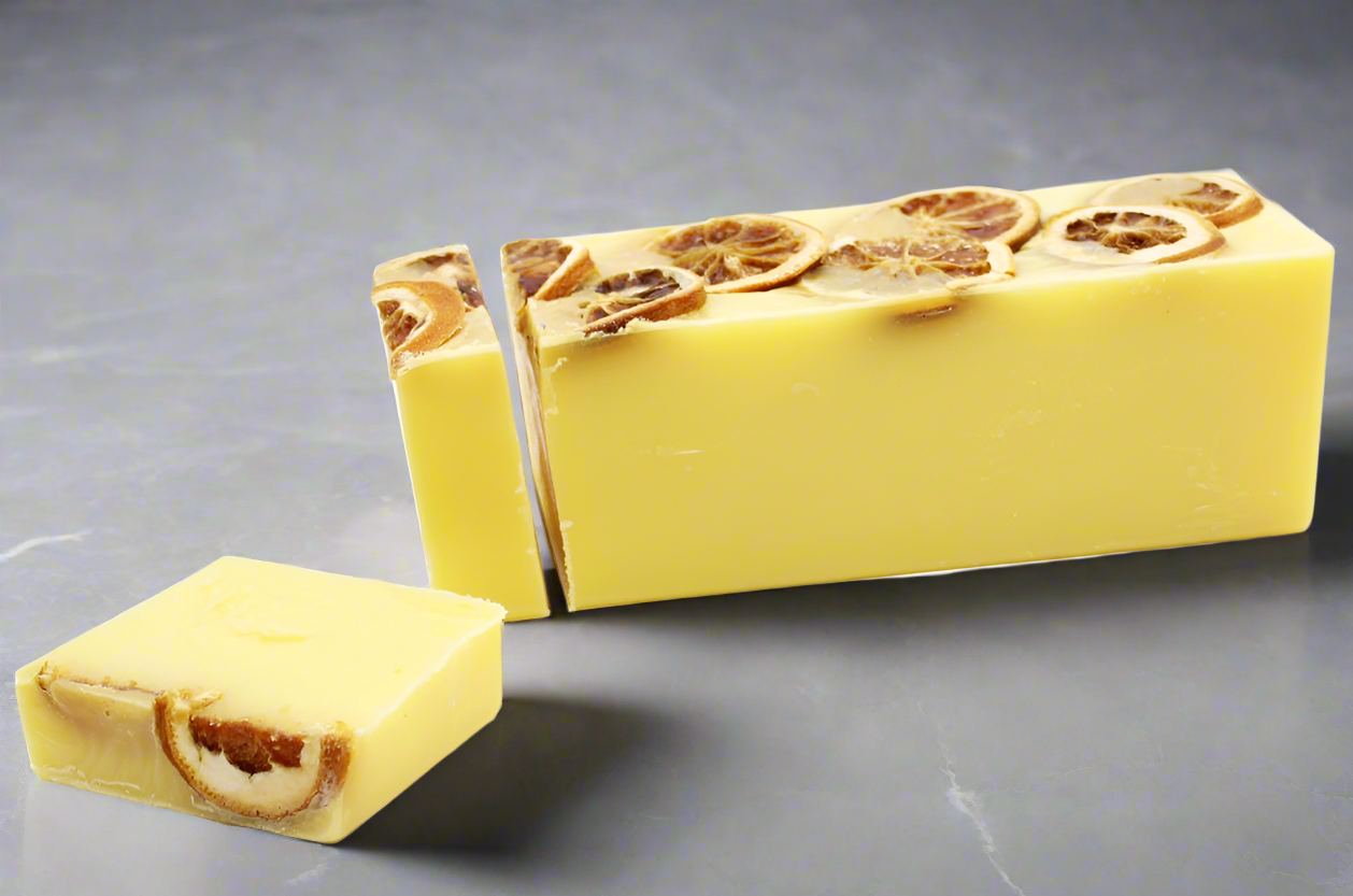 Slice of Sunshine Citrus Soap – Handmade Vegan Soap with Uplifting Essential Oils
