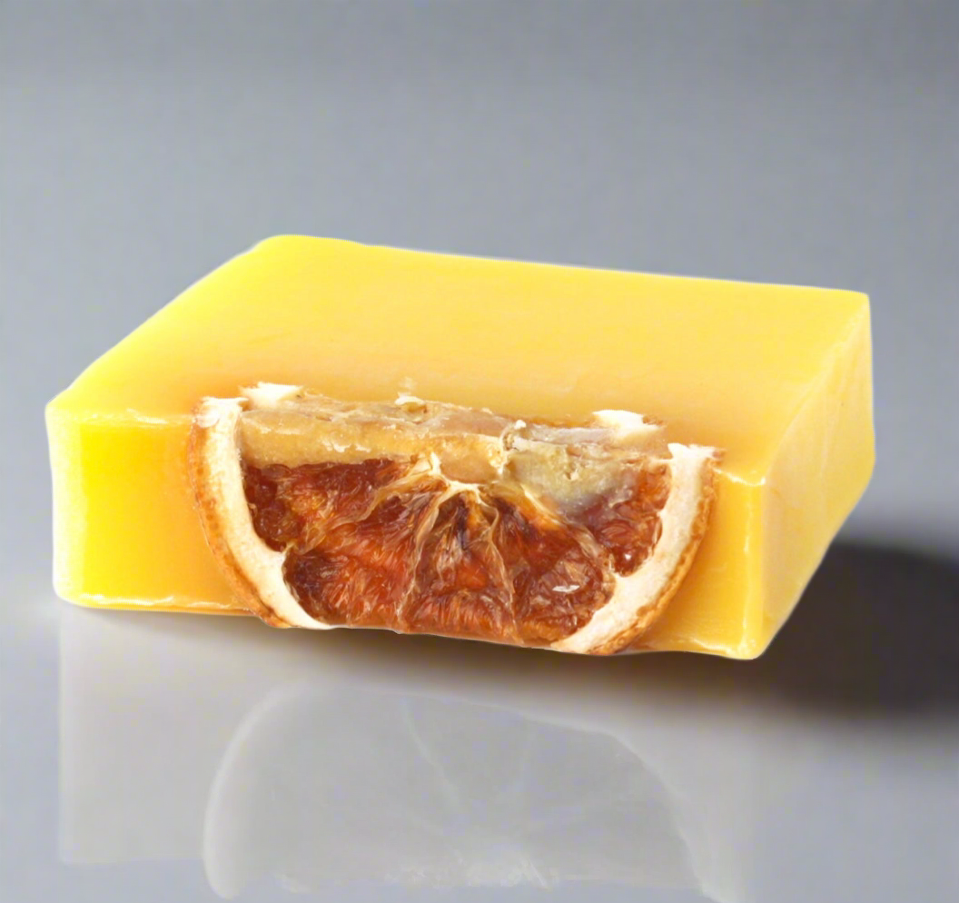 Slice of Sunshine Citrus Soap – Handmade Vegan Soap with Uplifting Essential Oils