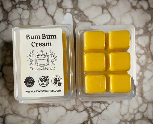 🏝️ Bum Bum Cream Wax Melts

Vegan • Pet Safe • Cruelty-Free • Handmade Luxury