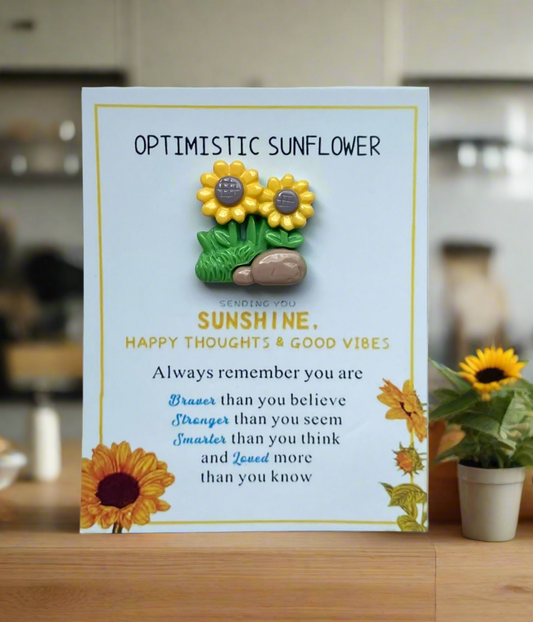 Optimistic Sunflower Pocket Hug