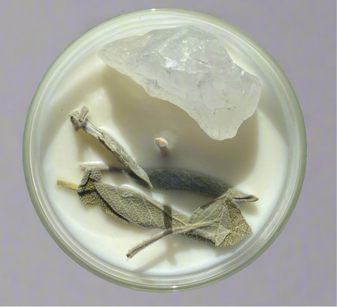 30cl Healing - Crystal Infused Aromatherapy Candle