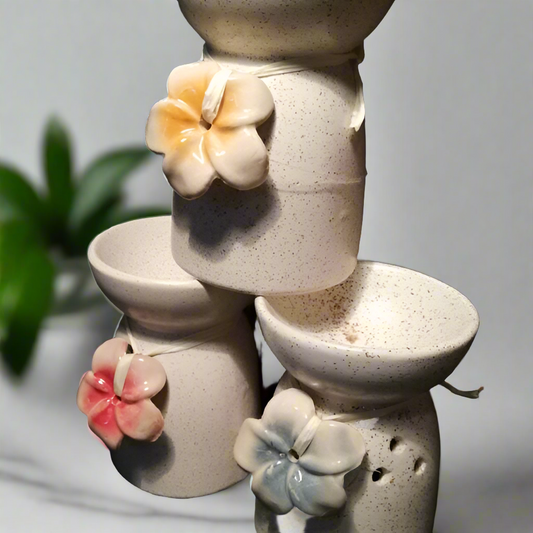 Beautiful Flower Wax Melt Burner