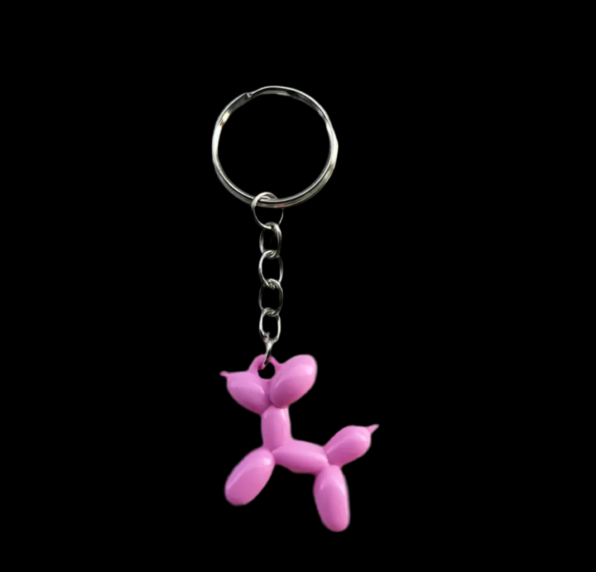 🎈 Balloon Dog Resin Keyring – Fun, Colourful & Cute