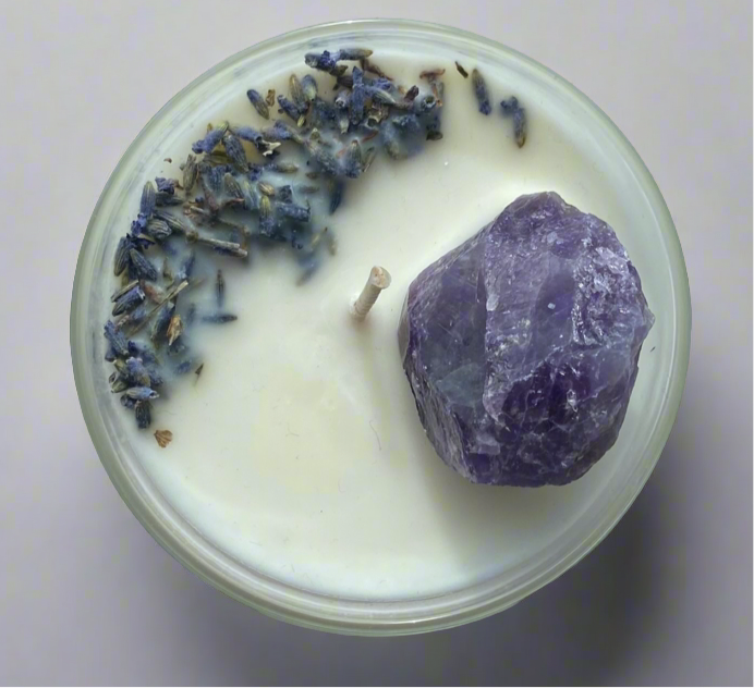 30cl Calming - Crystal Infused Therapy Candle