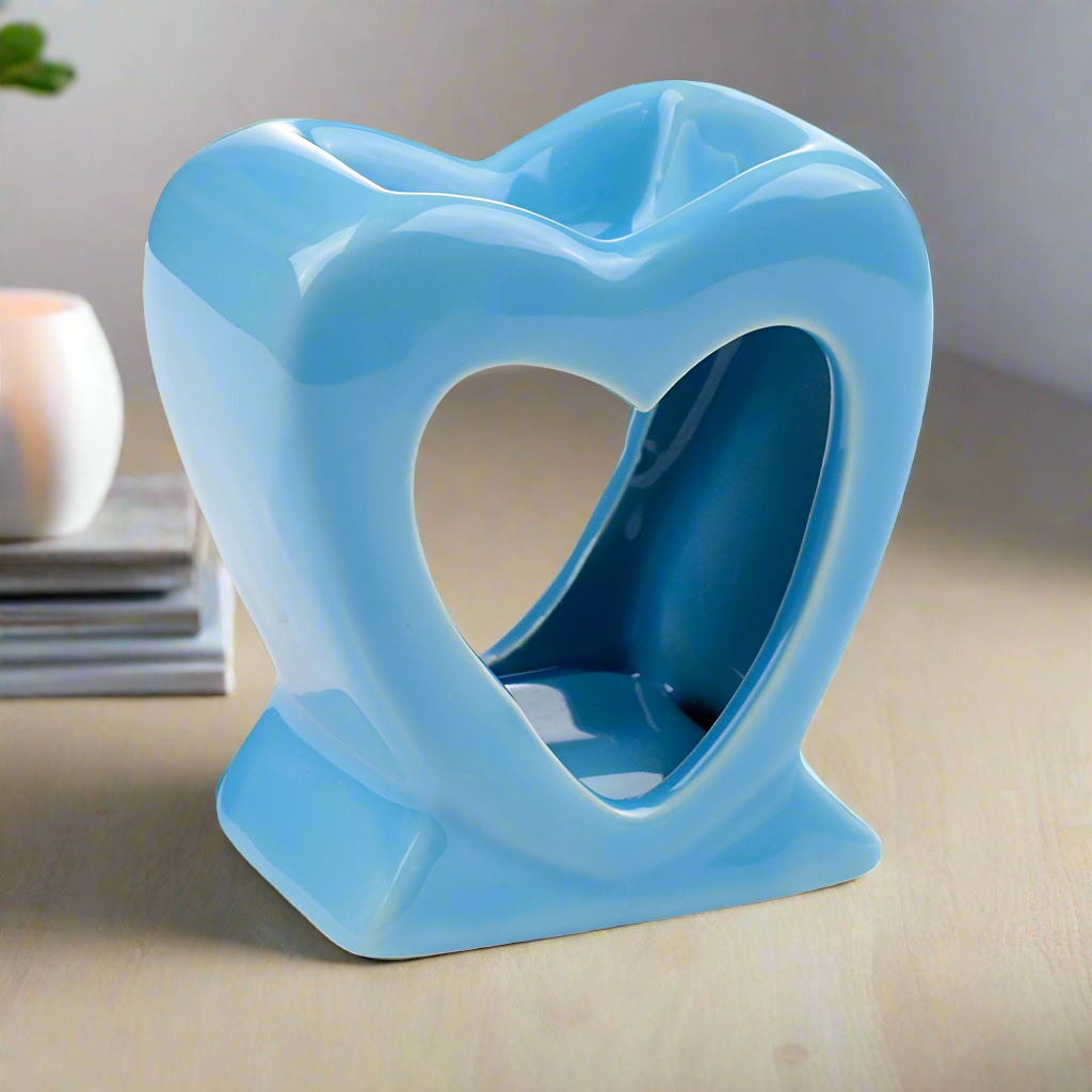 Cute Heart Wax Melt Burner