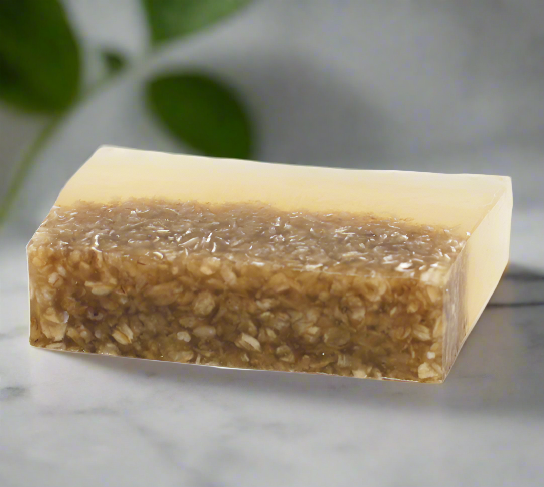 Handcrafted Honey & Oatmeal Soap 100g