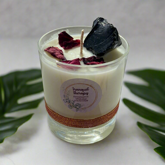 30cl Tranquil - Crystal Infused Aromatherapy Candle