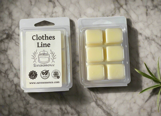 🧺 Clothes Line Soy Wax Melts – Fresh Laundry, Naturally Clean

Vegan • Pet Safe • Cruelty-Free • Handmade in the UK