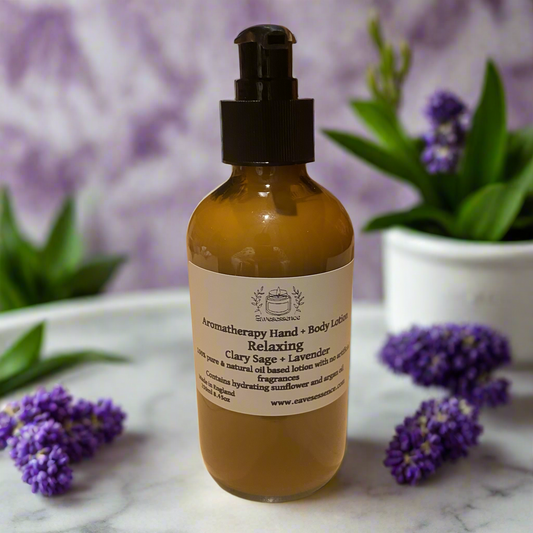 Body & Hand Lotion, Relaxing, Clary  Sage + Lavender 250ml