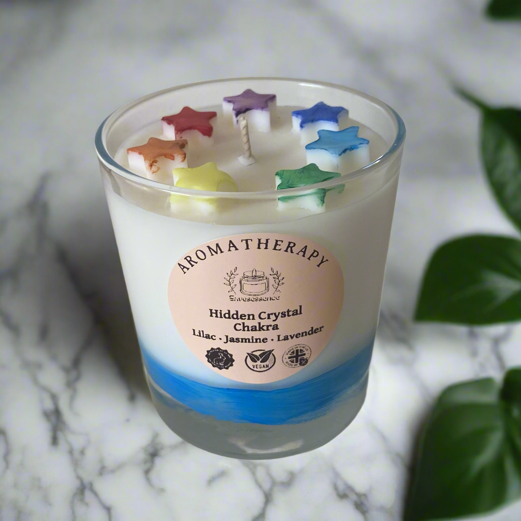 30cl Hidden Crystal Chakra Aromatherapy Candle