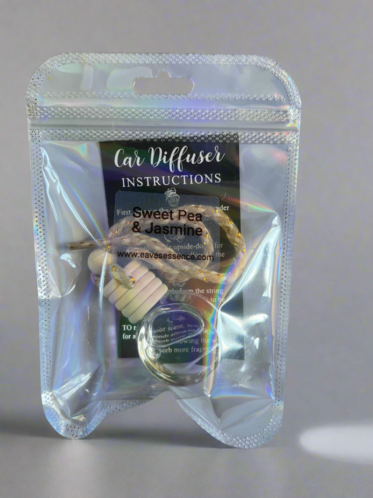 10ml Glass Car Diffuser – Vegan & Cruelty-Free | 5 Fragrances