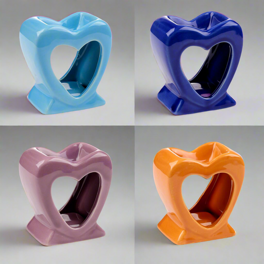 Cute Heart Wax Melt Burner