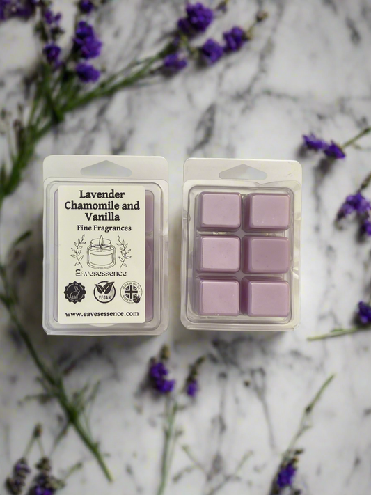 Lavender Chamomile and Vanilla Wax Melts 50g