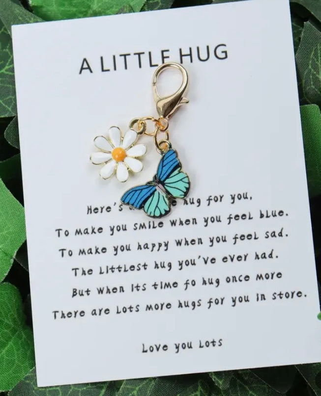 A Little Butterfly Daisy Pocket Hug