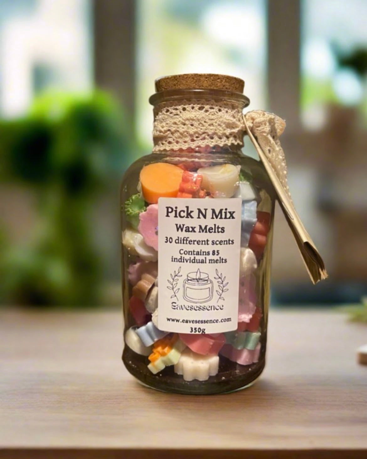 Raffle ticket for a wax melt jar and wax melt burner. Free Postage. United Kingdom only.