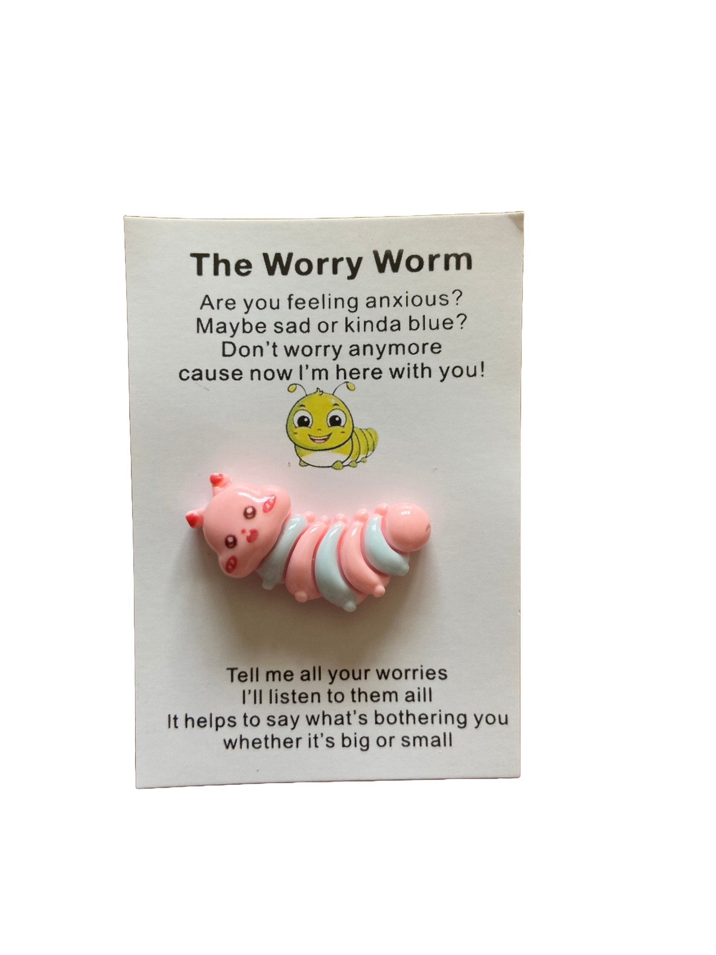 Worry Worm Pocket Hug