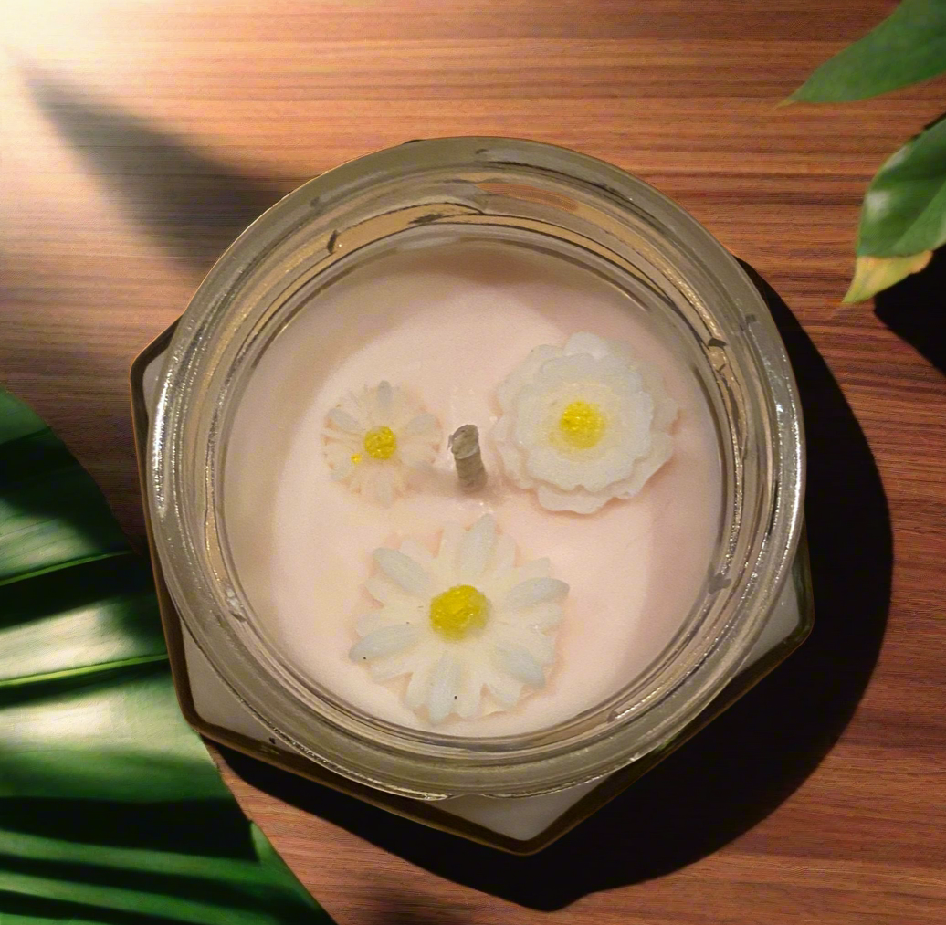 Tranquil aromatherapy candle