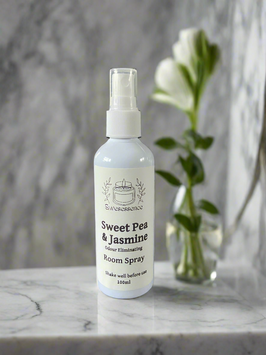 Sweet Pea & Jasmine Pet Odour Eliminating Room Spray 100ml - Buy any 2 Room Sprays for £10